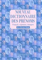 Couverture du livre « Nouveau dictionnaire des prenoms » de De Palmaert/Barbe aux éditions Ouest France