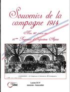 Couverture du livre « Souvenirs de la campagne de 1914 : mes 90 jours au 97eme Régiment d'Infanterie alpine » de Lucien Guy aux éditions Fournel