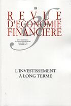 Couverture du livre « Revue d'économie financière » de Arkwright Edwar aux éditions Association D'economie Financiere