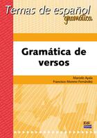 Couverture du livre « Gramática de versos » de Marcelo Ayala et Francisco Moreno Fernande aux éditions Edinumen