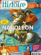 Couverture du livre « Histoire junior n 105 napoleon - mars 2021 » de  aux éditions Histoire Junior
