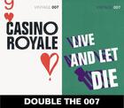 Couverture du livre « Double the 007: Casino Royale and Live and Let Die (James Bond 1&2) » de Ian Fleming aux éditions Random House Digital