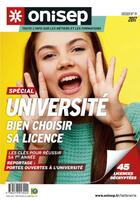 Couverture du livre « Université ; bien choisir sa licence » de  aux éditions Onisep