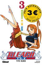 Couverture du livre « Bleach Tome 3 » de Tite Kubo aux éditions Glenat