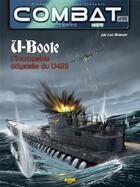 Couverture du livre « Combat mer t.6 ; l'incroyable destin du U-123 » de Luc Braeuer aux éditions Zephyr