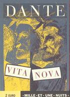 Couverture du livre « Vita nova » de Dante aux éditions Mille Et Une Nuits