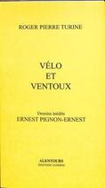 Couverture du livre « Vélo et ventoux » de Roger Pierre Turine et Ernest Pignon-Ernest aux éditions Tandem