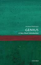 Couverture du livre « Genius: A Very Short Introduction » de Andrew Robinson aux éditions Oup Oxford