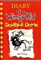 Couverture du livre « DIARY OF A WIMPY KID DOUBLE DOWN - BOOK 11 » de Jeff Kinney aux éditions Little Brown Usa