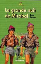 Couverture du livre « Grande nuit de mirabal » de Berna Paul aux éditions Delahaye