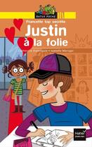 Couverture du livre « Justin à la folie » de Catherine Kalengula et Isabelle Maroger aux éditions Hatier Jeunesse