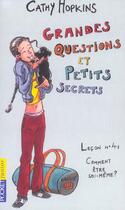 Couverture du livre « Filles - tome 19 grandes questions et petits secrets - vol19 » de Hopkins Cathy aux éditions Pocket Jeunesse