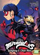 Couverture du livre « Miraculous Tome 2 » de Zag et Koma Warita et Riku Tsuchida aux éditions Nobi Nobi