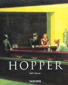 Couverture du livre « Hopper » de Renner Rolf Gunter aux éditions Taschen