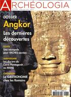 Couverture du livre « Archeologia n 578 angkor - juillet/aout 2019 » de  aux éditions Archeologia