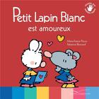 Couverture du livre « Petit Lapin Blanc : est amoureux » de Marie-France Floury et Fabienne Boisnard aux éditions Gautier Languereau