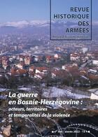 Couverture du livre « N 304 la guerre en bosnie herzegovine : acteurs, territoires et temporalites de la violence - revie » de  aux éditions Service Historique De La Defense