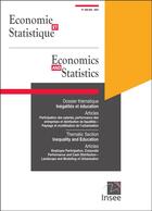 Couverture du livre « Economie et statistique/ economics and statistics n 528-529 » de Insee/ aux éditions Insee