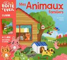 Couverture du livre « Ma boîte d'éveil ; mes animaux familiers » de  aux éditions Grund