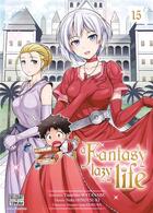 Couverture du livre « A fantasy lazy life Tome 15 » de Tsunehiko Watanabe et Neko Hinotsuki aux éditions Delcourt