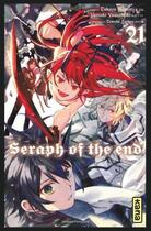 Couverture du livre « Seraph of the end Tome 21 » de Takaya Kagami et Yamato Yamamoto et Daisuke Furuya aux éditions Kana