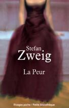 Couverture du livre « La peur » de Stefan Zweig aux éditions Rivages