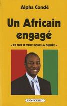 Couverture du livre « Un Africain engagé ; 