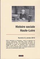 Couverture du livre « Histoire sociale haute-loire, numero 6 » de Collectif (R. Dupuy) aux éditions Roure