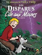 Couverture du livre « Les aventures de Vick et Vicky T.3 ; les disparus de l'île aux Moines » de Bruno Bertin aux éditions P'tit Louis