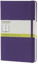 Couverture du livre « Carnet blanc - format de poche - couverture rigide violet brillant » de Moleskine aux éditions Moleskine Papet