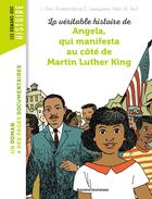 Couverture du livre « La véritable histoire d'Angela, qui manifesta au côté de Martin Luther King » de Christiane Lavaquerie-Klein aux éditions Bayard Jeunesse