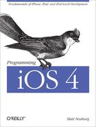 Couverture du livre « Programming iOS 4 » de Matt Neuburg aux éditions O Reilly