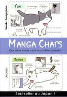 Couverture du livre « Manga chats » de Tamako-T aux éditions Larousse