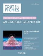 Couverture du livre « Mécanique quantique : exercices et méthodes » de Michel Chrysos aux éditions Dunod