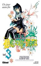 Couverture du livre « D.Gray-Man Tome 3 : un jour sans fin » de Katsura Hoshino aux éditions Glenat