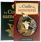 Couverture du livre « Le code du samouraï » de Inazo Nitobe aux éditions Guy Trédaniel