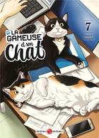 Couverture du livre « La gameuse et son chat Tome 7 » de Wataru Nadatani aux éditions Bamboo