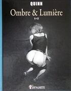 Couverture du livre « Ombre & lumière ; t.1 et t.2 » de Parris Quinn aux éditions Dynamite