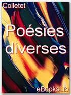 Couverture du livre « Poésies diverses » de Guillaume Colletet aux éditions Ebookslib