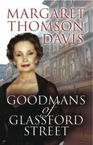 Couverture du livre « Goodmans of Glassford Street » de Thomson Davis Margaret aux éditions Black & White Publishing