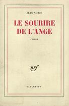 Couverture du livre « Le sourire de l'ange » de Nomis Jean aux éditions Gallimard
