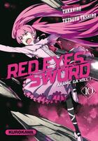 Couverture du livre « Red eyes sword - Akame ga Kill Tome 10 » de Tetsuya Tashiro et Takahiro aux éditions Kurokawa