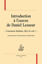 Couverture du livre « Introduction à l'oeuvre de Daniel Lesueur : 