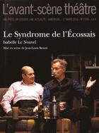 Couverture du livre « Le syndrome de l'ecossais » de Isabelle Le Nouvel aux éditions Avant-scene Theatre