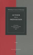 Couverture du livre « Autour de la préposition » de  aux éditions Pu De Caen