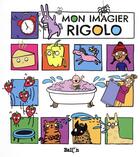 Couverture du livre « Mon imagier rigolo » de Katie Abey aux éditions Le Ballon