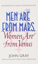 Couverture du livre « MEN ARE FROM MARS, WOMEN ARE FROM VENUS » de John Gray aux éditions Thorsons