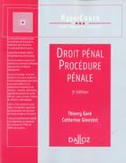 Couverture du livre « Droit Penal Et Procedure Penale » de Catherine Ginestet et Thierry Gare aux éditions Dalloz