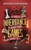 Couverture du livre « Inheritance Games Tome 3 » de Jennifer Lynn Barnes aux éditions Pocket Jeunesse