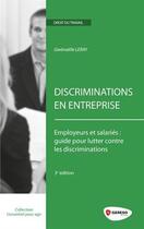 Couverture du livre « Discriminations en entreprise » de Gwenaelle Leray aux éditions Gereso